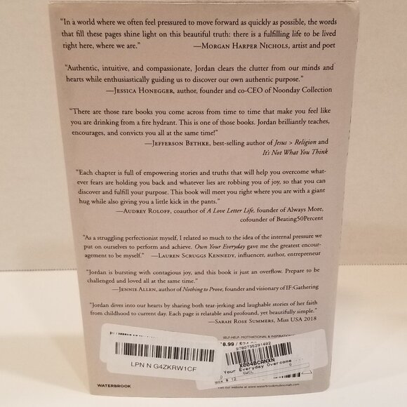 "Own Your Everyday" by Jordan Lee Dooley, New - Picture 2 of 13